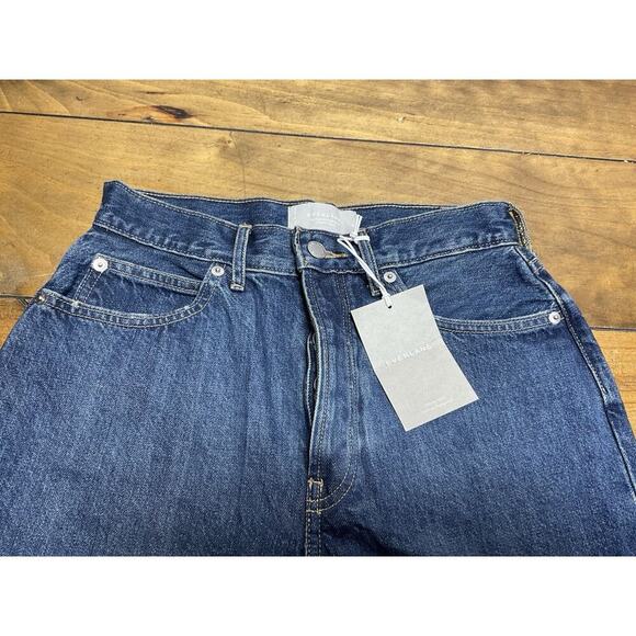 Everlane The Ridged Way-High Short Organic Cotton Distressed Womens Size 26 NWT - Picture 2 of 14